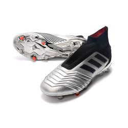 adidas Predator 19+ FG Zapatos - Plata Negro_6.jpg